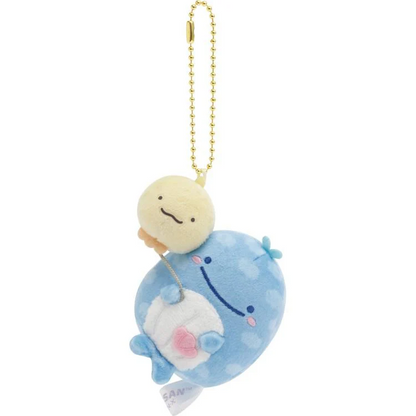 SANX｜Jinbesan 10th Anniversary Mascot Holder /Plush Keychain｜60×55×50mm approx.