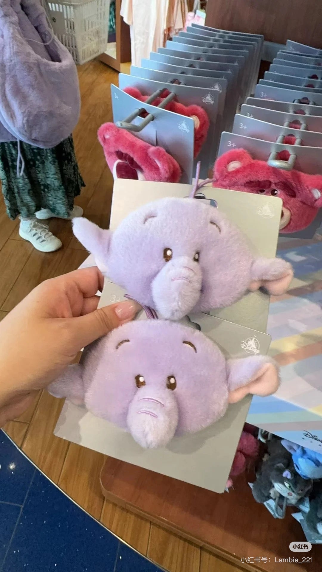 Disney SH｜萌动秋日毛茸茸嘟嘟发夹