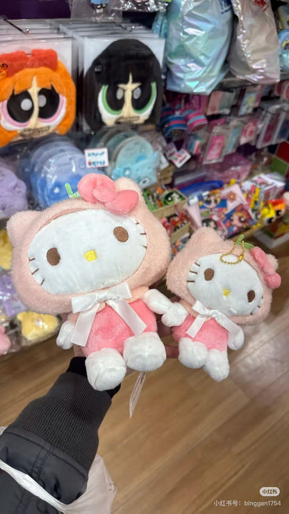 Sanrio｜Pastel Fruits Cape Plush Dolls/Plush Toy｜S/12.0 x 21.0 x 20.0cm approx.