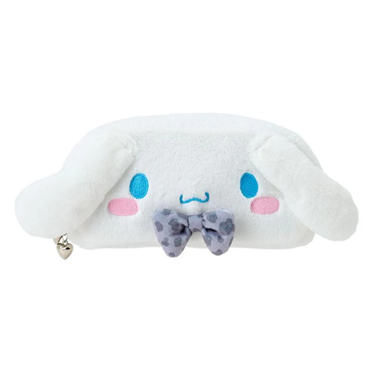 Sanrio｜Monotone Animal Fluffy Plush Pen Case｜20×6×10cm approx.