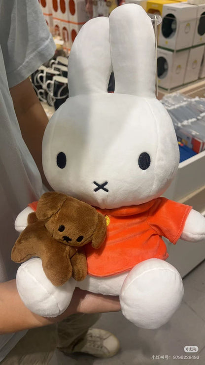 Miffy｜with Snuffy Sitting Plush Dolls/Plush Toy｜H33cm approx.