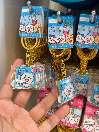 Chiikawa ｜Tokyo Sky Tower Keychain/Keyring｜1 piece