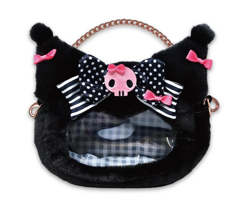 Sanrio｜My Melody 50th &amp; Kuromi 20th Anniversary Hand Pouch｜ H15cm×W20cm aprrox