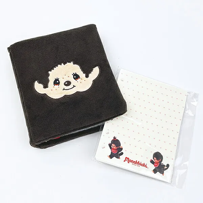 Monchhichi｜Plush Sticker Binder｜W115 x H150 x D30mm approx.
