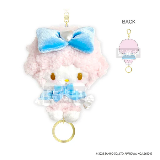 Sanrio｜My Sweet Piano Reel Mascot Holder /Plush Keychain｜H115 x W90 x D74mm approx.