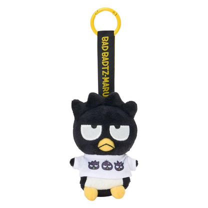 Sanrio｜Hangyodon &amp; Bad Badtz-Maru Funny Face Design Mascot Holder /Plush Keychain｜7 x 6 x 11.5cm approx.