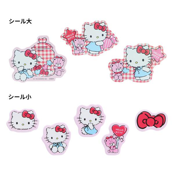 Sanrio｜Hello Kitty Flaky Stickers｜10 pieces