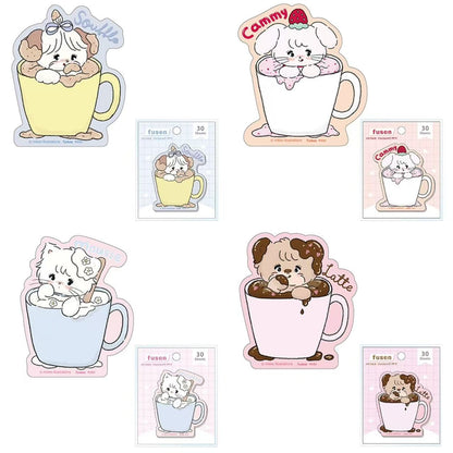 mikko illustrations｜Funbox Die-cut sticky notes｜30 Sheets