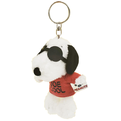 Snoopy｜Peanuts Petit Fluffy Mascot Holder /Plush Keychain｜70×120×70mm approx.