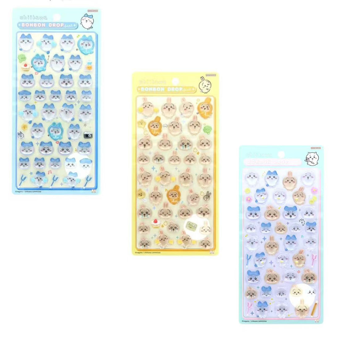 【limit 1】chiikawa｜Bonbon Drop Seal 3D Sticker｜200×95×7mm approx.
