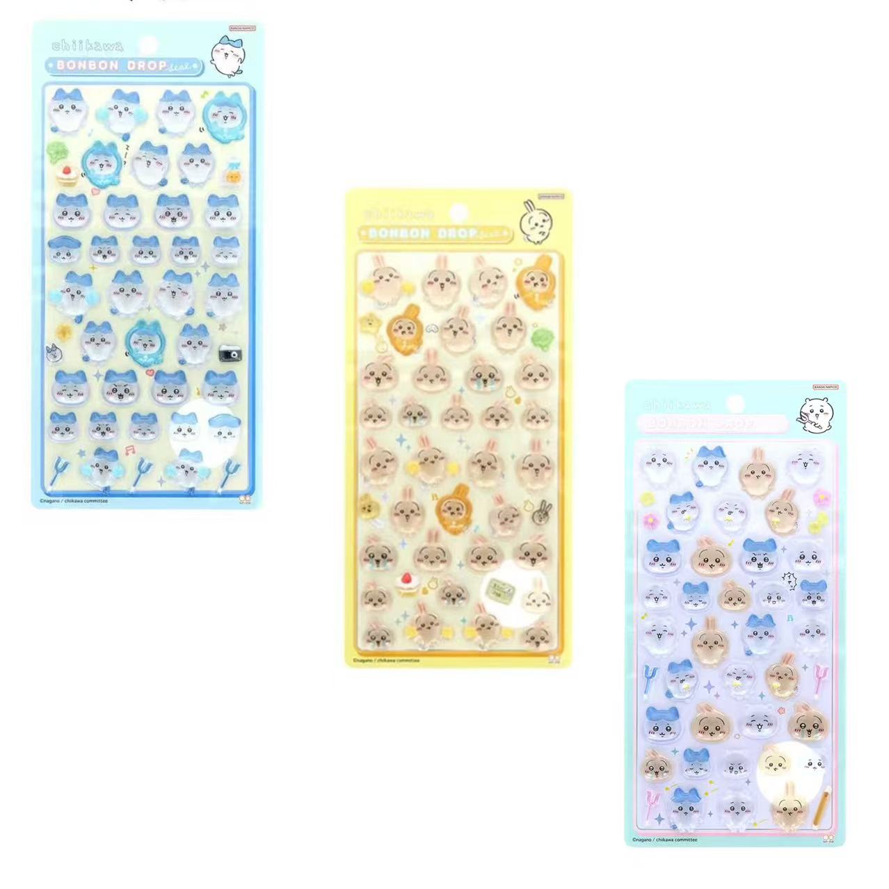 【limit 1】chiikawa｜Bonbon Drop Seal 3D Sticker｜200×95×7mm approx.
