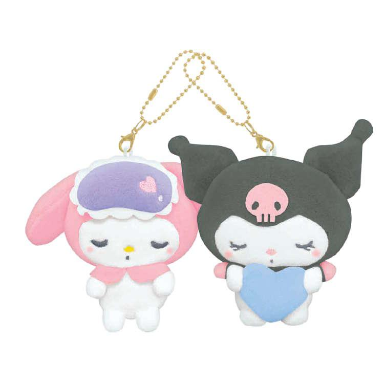 Sanrio｜Good Night Nico Mascot Holder /Plush Keychain｜160×160×70mm approx.
