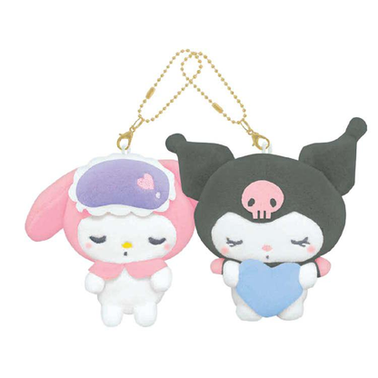 Sanrio｜Good Night Nico Mascot Holder /Plush Keychain｜160×160×70mm approx.