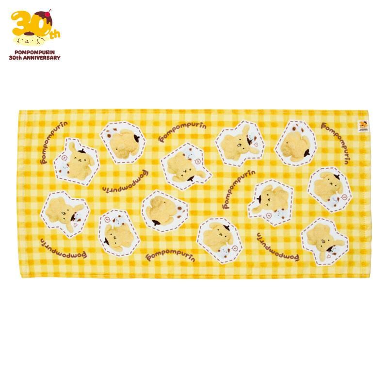 Sanrio｜Pompompurin 3Oth ANNIVERSARY Ano Koro no Pompompurin Face Towel｜W72 x D0.3 x H34cm approx.