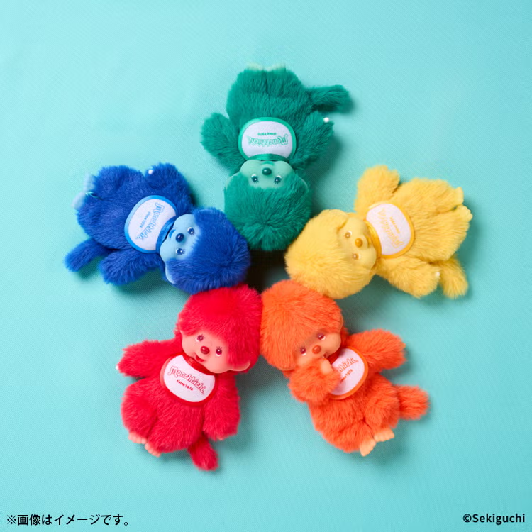 Monchhichi｜Colorful Fantasy Plush Keychain mystery bag/blind box/All 6 types｜1pcs