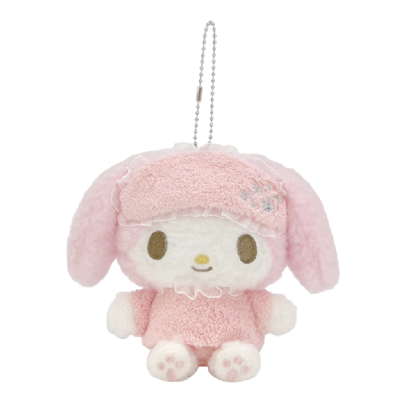 Sanrio｜Pajama Mascot Holder /Plush Keychain｜130×145×70mm approx.