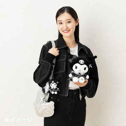 Sanrio三丽鸥｜Plush Toy Monotone黑白印象千鸟格系列可爱角色毛绒玩偶/公仔｜约17×12×22cm