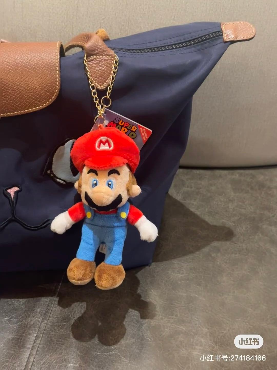 Nintendo｜San-ei Super Mario All Star Collection Mario Mascot Holder /Plush Keychaint｜90x80x155mm approx.