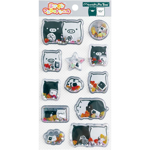 Sanx｜Air-in Mascot Sticker｜200×95mm approx.