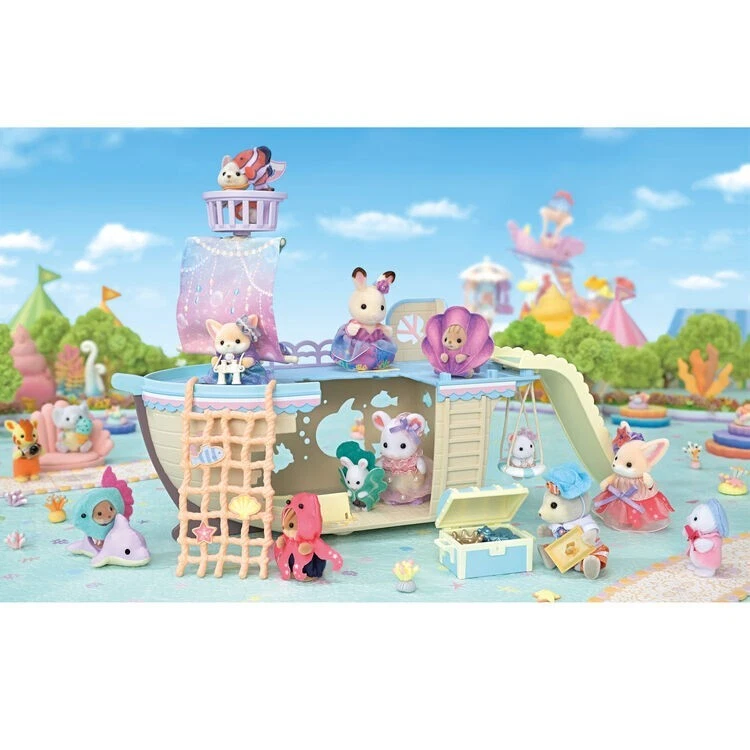 SylvanianFamilies｜ Dream Mermaid Ship Calico Critters