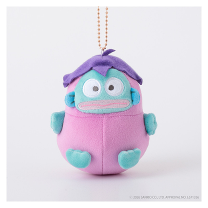 Sanrio｜Hangyodon Freshly Harvested Farm Squishy Mascot Holder /Plush Keychain｜H12 cm approx.