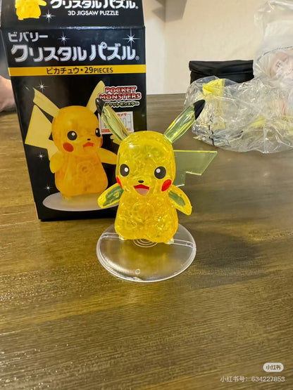 Pikachu｜Beverly Crystal 3D Puzzle｜ 95×175×48mm approx.