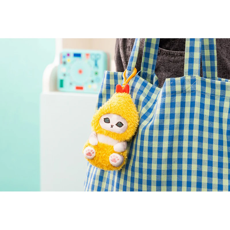 Mofusand｜Fried Shrimp Mascot Holder /Plush Keychain｜140×70×90mm approx.