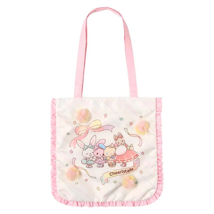Sanrio｜Cheering Everyone On! Cheer Tales Frill Tote Bag｜W33×D1×H35cm approx.