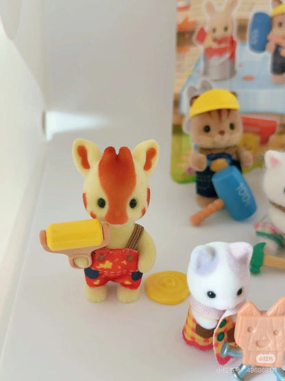 SylvanianFamilies｜Babys Love Crafts / baby builder/ Construction Series mystery bag/blind box/All 8 types｜1pcs
