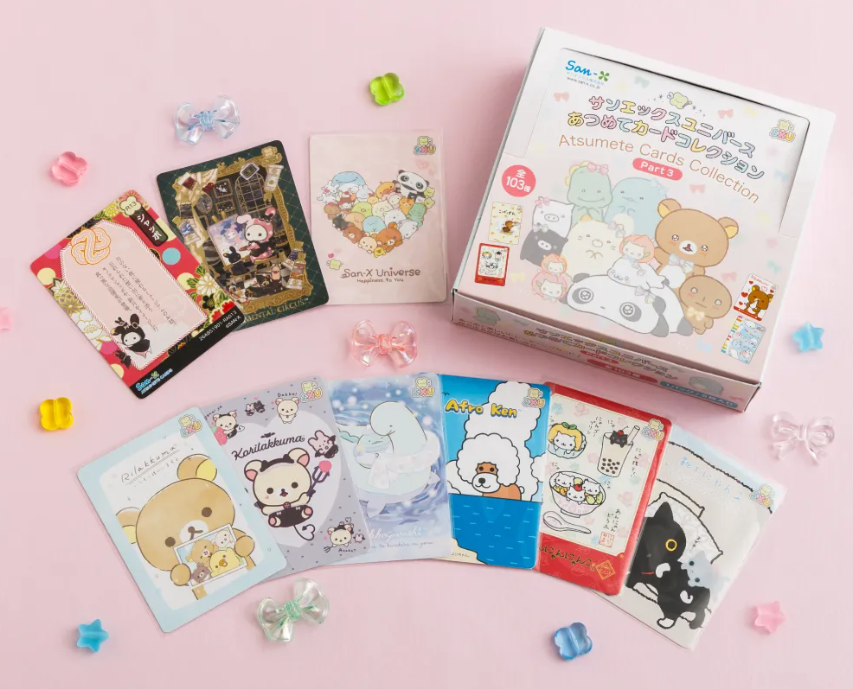 Sanx｜Universe Atsumete Cards Collection Part 3 mystery bag/blind box/All 103 types｜1pc
