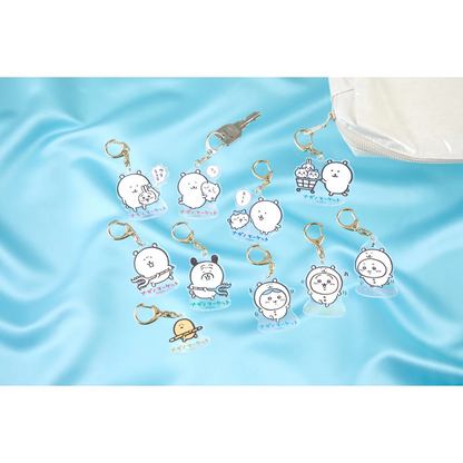 Nagano｜Market Hologram AcrylKey ring/Keychain｜ H60×W60×D30mm Approx.