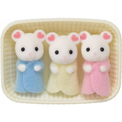SylvanianFamilies｜Marshmallow Mouse Triplets-5337
