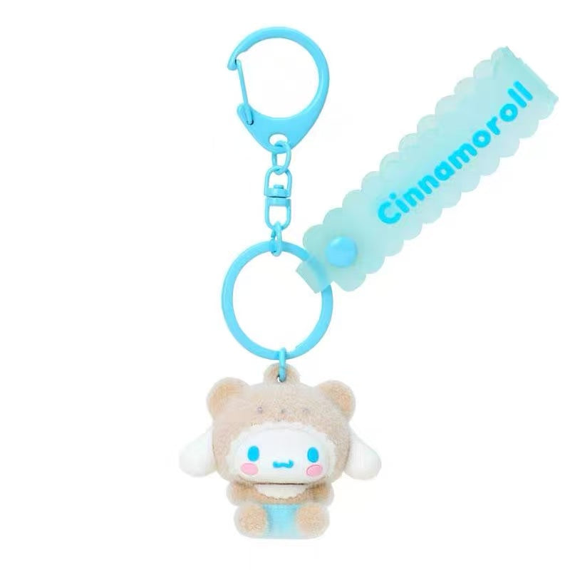 Sanrio｜3D Keychain/Keyring｜9.1 x 7.2 x 4.0cm approx.