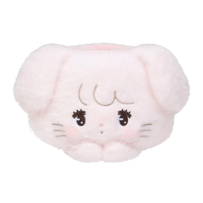 mikko illustrations｜Lil ala mode Fluffy Plush Pen Holder｜H100 x W120 x D120mm approx.