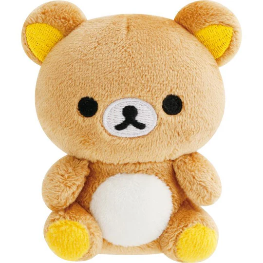 Rilakkuma轻松熊｜San-X Hand-held Plush/Wonderful House Sitting奇妙屋可爱场景毛绒玩偶摆件/手玉｜约60×80×55mm