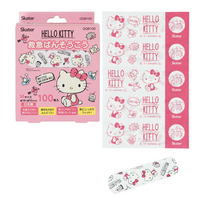 Sanrio｜Boxed Adhesive Bandage｜100 sheets