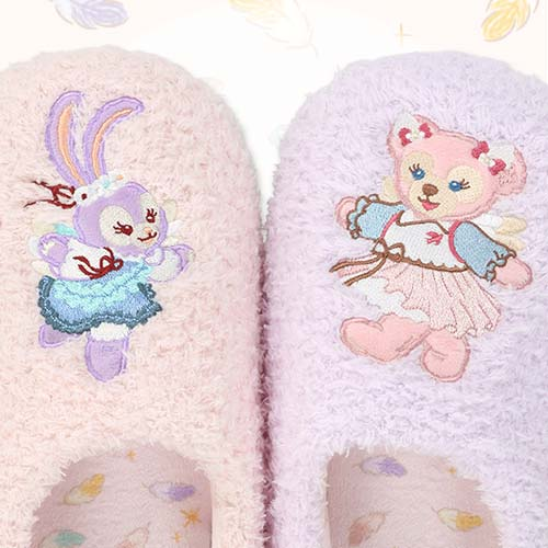 Disney｜Duffy &amp; Friends&quot;Wishing Wings&quot; Collection StellaLou &amp; ShellieMay Room Shoes｜22.5 - 24.5 cm
