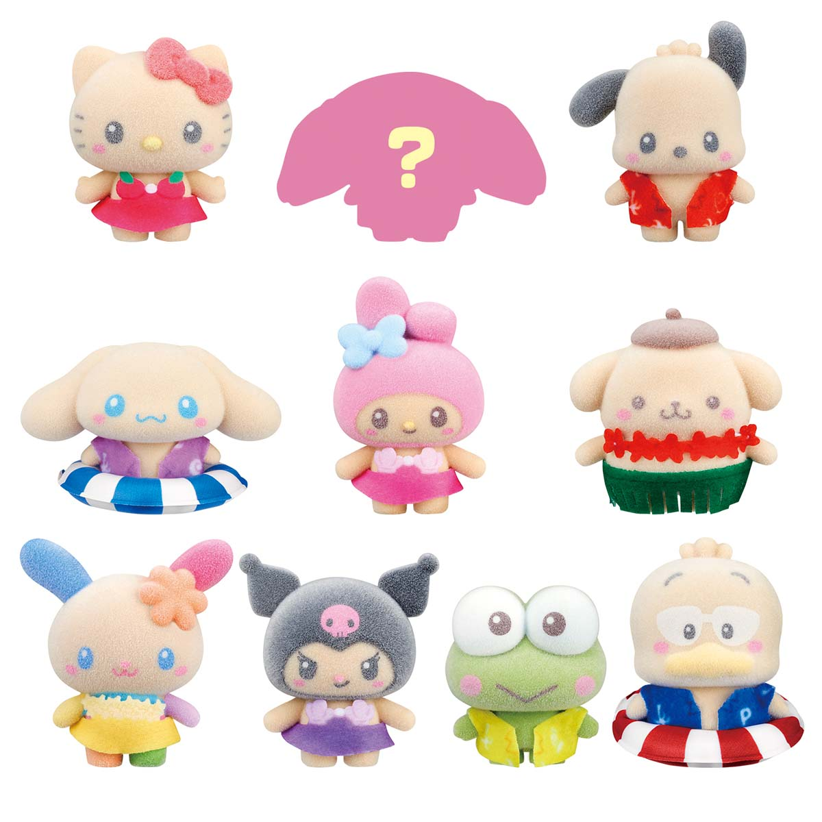 Sanrio｜Bandai Petit Tomo characters Let&