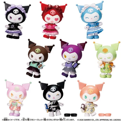 Sanrio｜Character Kuromi Kawaii Closet Series Vol.1 mystery bag/blind box/All 9 types｜1pcs