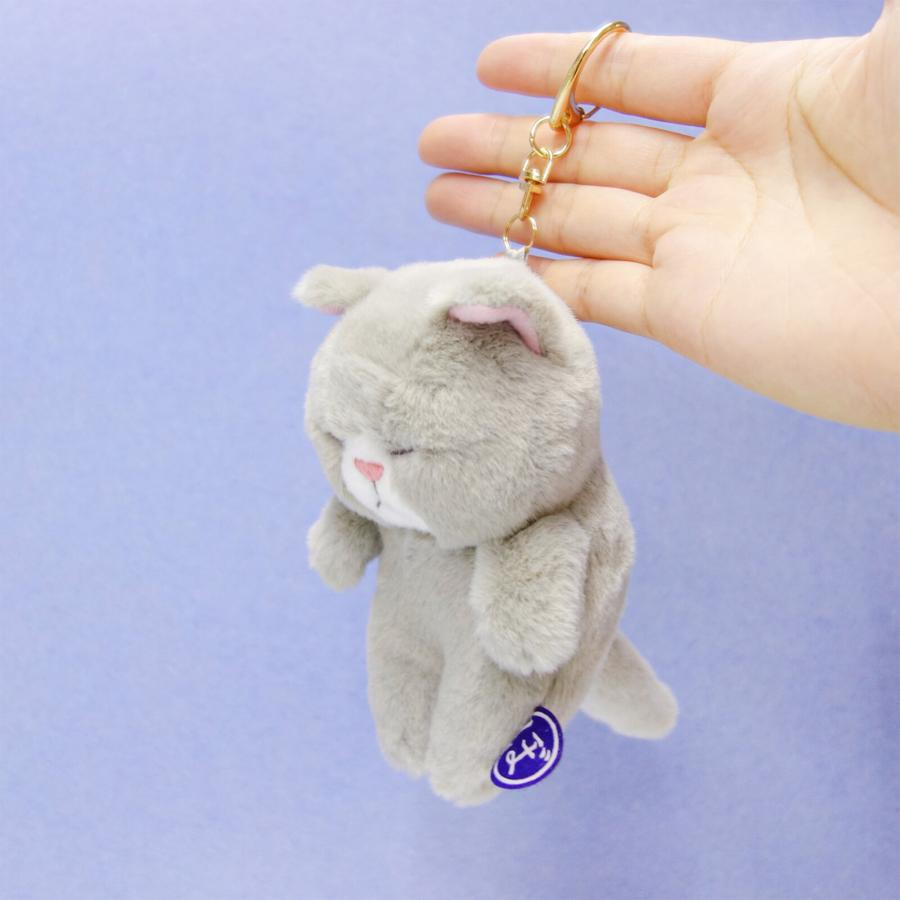 A Cat Like Bou｜Cat Mascot Holder /Plush Keychain｜ 13.5 x 7 x 6cm approx.