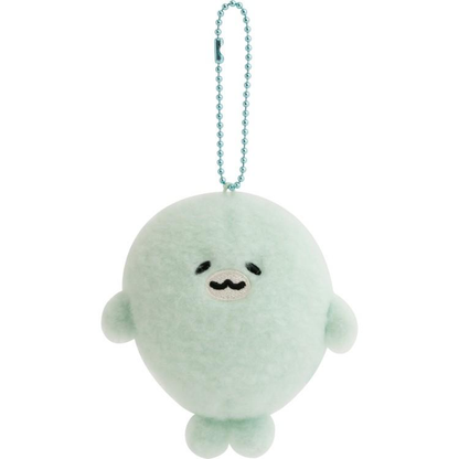 SANX｜Rilakkuma and Awawa Neko Mascot Holder /Plush Keychain｜90×85×45mm approx.