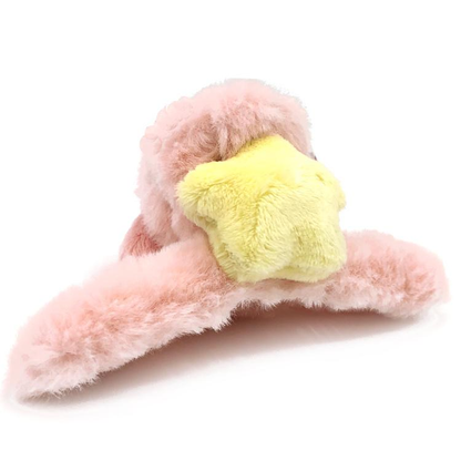 Kirby｜Fur Hair Clip｜W120 x H70mm approx.
