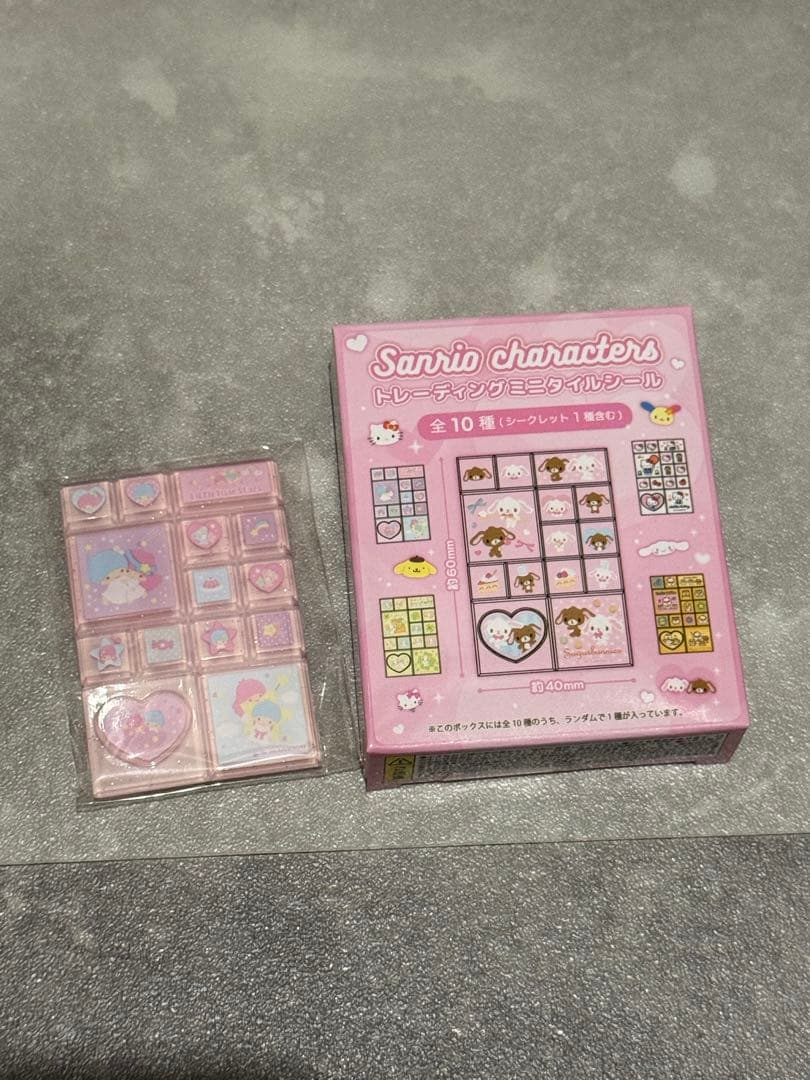 Sanrio｜Mini Tile Stickers mystery bag/blind box/All 10 types｜1pcs