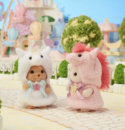 【limit 1】SylvanianFamilies｜Baby Pair Set Unicorn Calico Critters