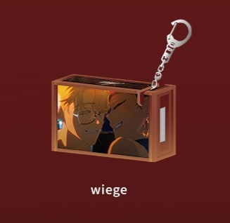 Alien Stage｜Mini Cassette Tape Keychain｜53mm x 32mm approx.