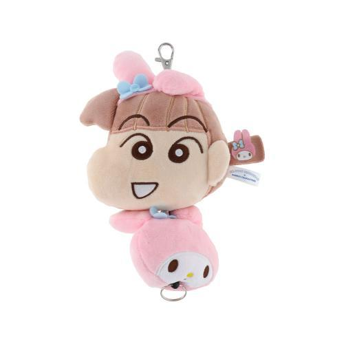 Crayon shin-chan｜Sanrio Mascot Holder /Plush Keychain｜W110 x H120 x D50mm approx.