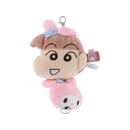 Crayon shin-chan｜Sanrio Mascot Holder /Plush Keychain｜W110 x H120 x D50mm approx.