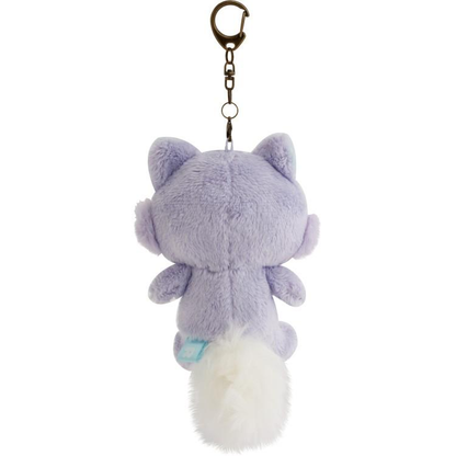 SANX｜Rilakkuma and Awawa Neko Outing Plush Face mini Pouch｜110 x 70 x 50 mm approx.