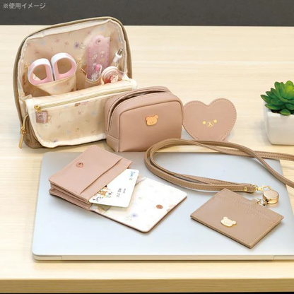 Rilakkuma｜Bruise Pink Business Card Case｜80×110×30mm approx.