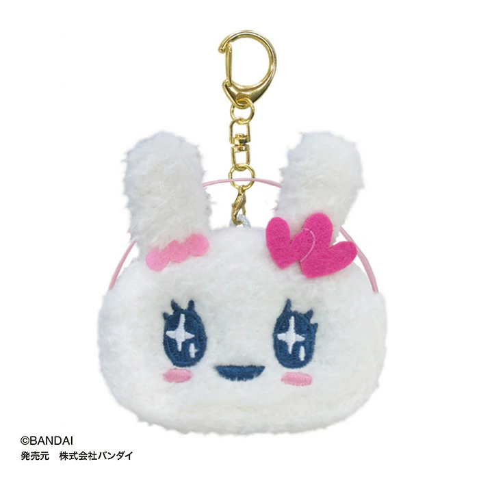 Tamagotchi｜Miniature Pouch Plush Charm Dress-Up Bag Charm Keychain｜W70×H50×D20 mm approx.
